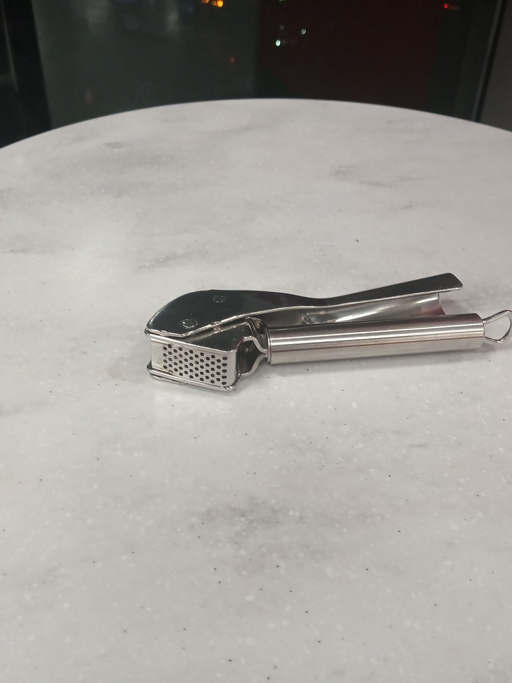 Stainless Steel Garlic Press - Silver by WMF